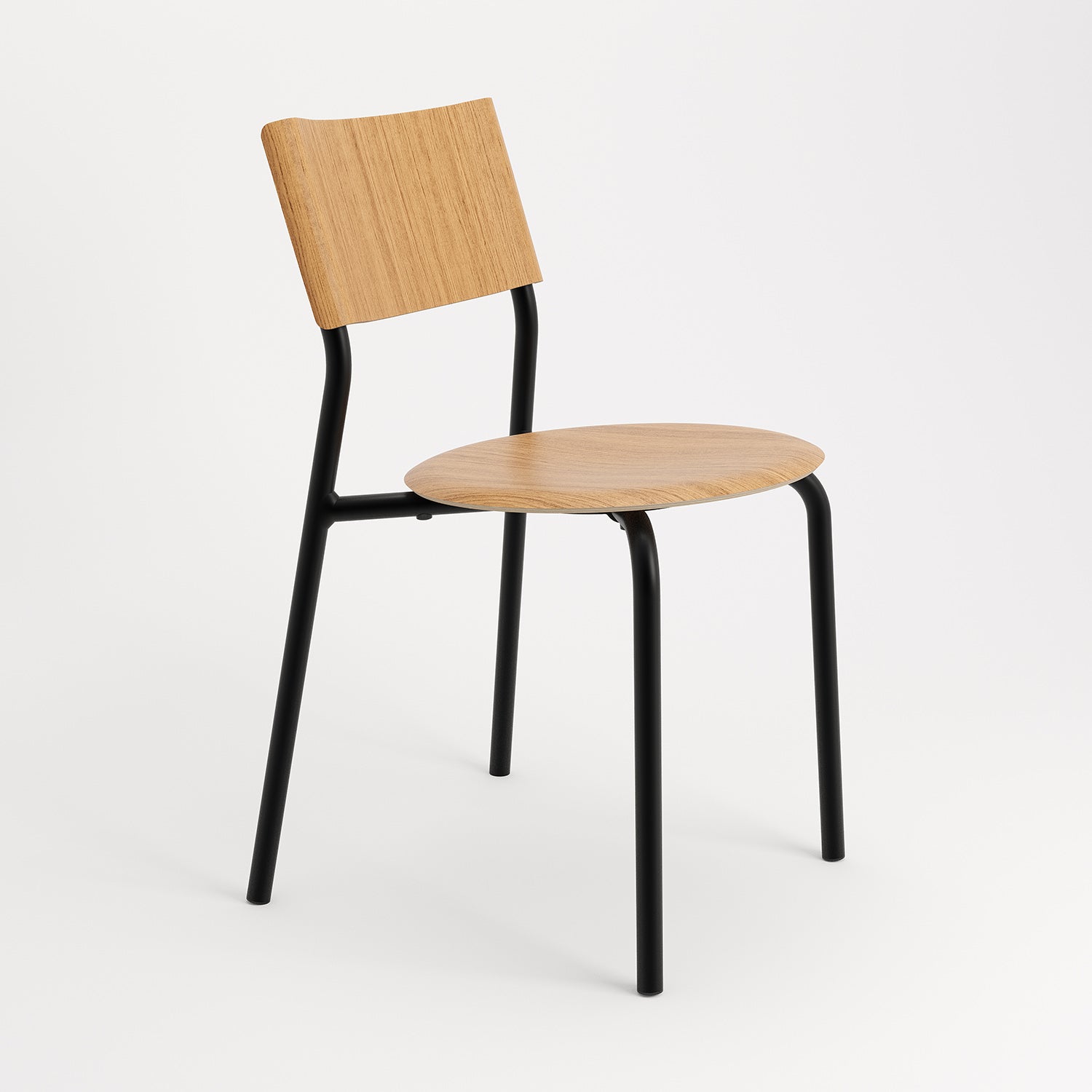 Tiptoe SSD Wood Dining Chair in Graphite Black — Tiptoe