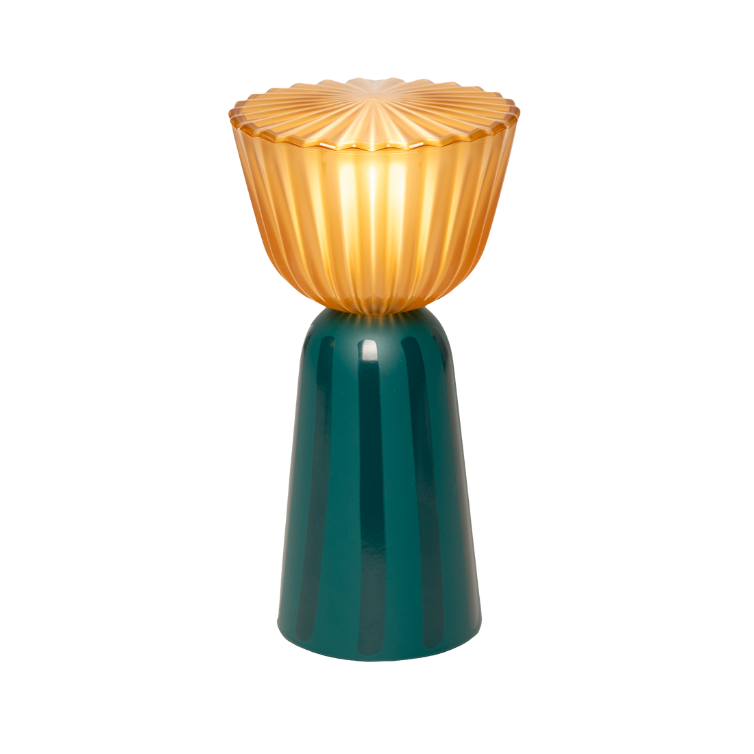Fermob Swiing Lamp H.8 in. — Maison Sarah Lavoine x Fermob in Blue Sarah powder-coated steel outdoor lighting