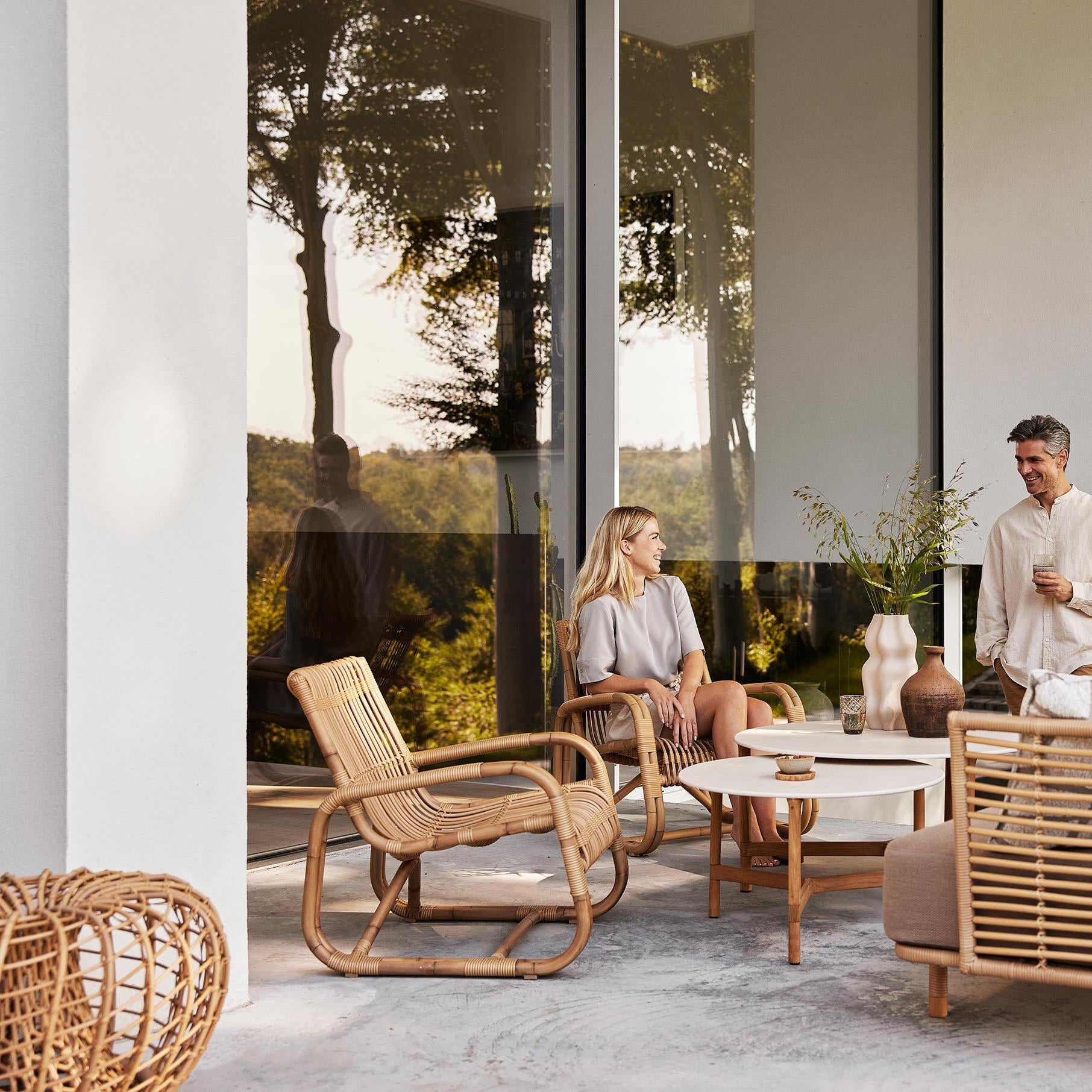 Curve Outdoor Lounge Lounge Chair