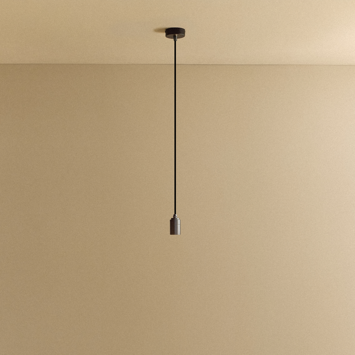 Pendant Light by Tala, Graphite finish, studio shot without bulb
