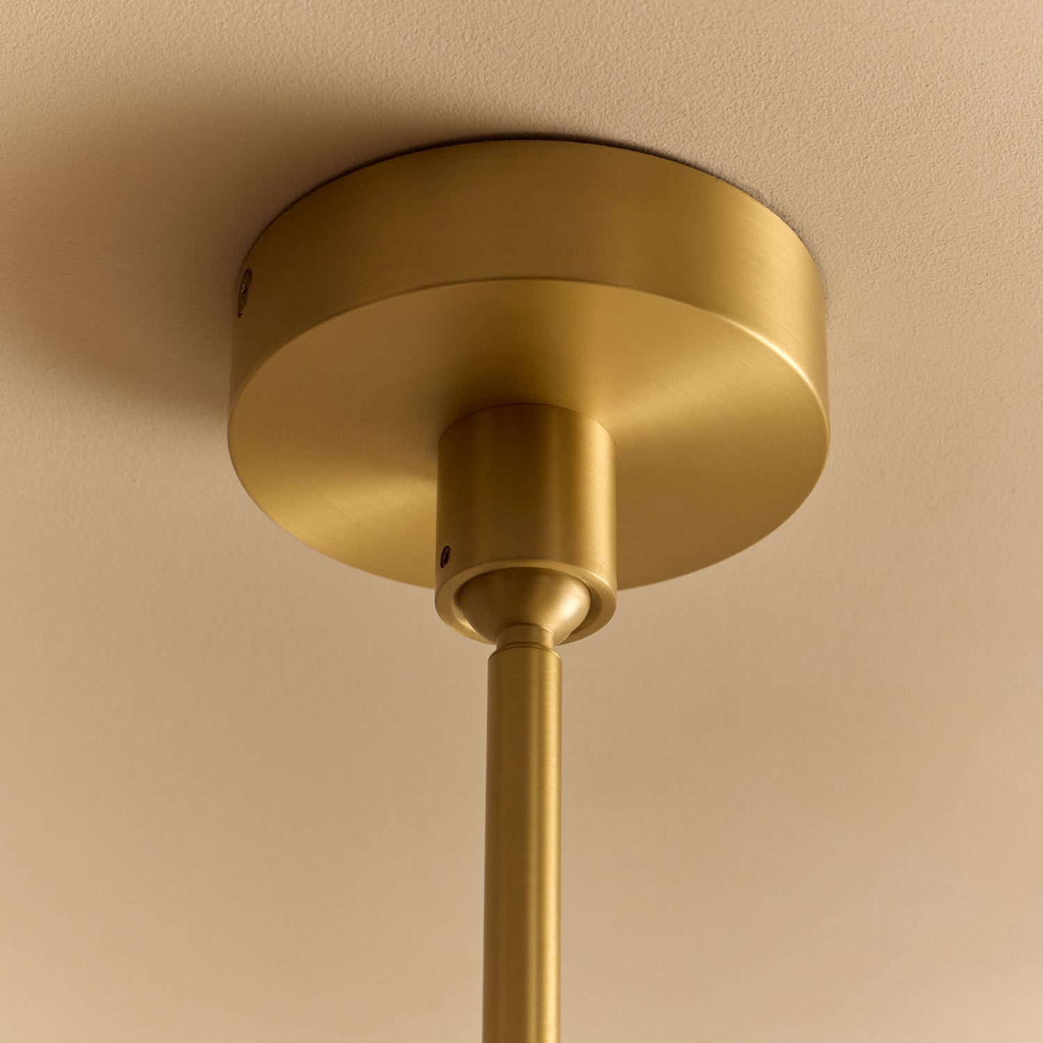 Tala Sycamore Chandelier 3 Tiers, ceiling rose detail, Dusk Pink