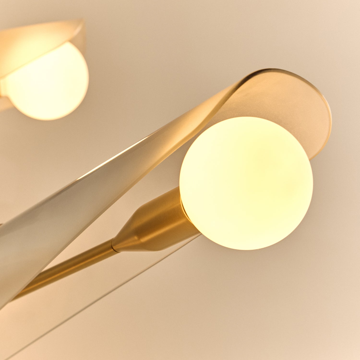 Tala Sycamore Chandelier 5 Tiers in Dawn Grey, detail 2
