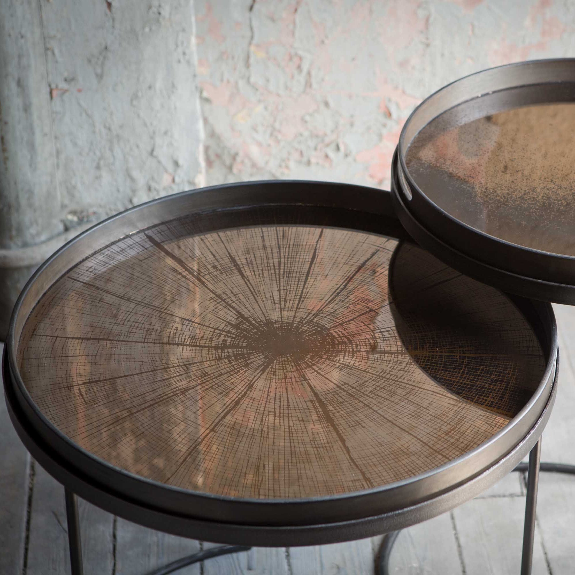 Aged Mirror Tray