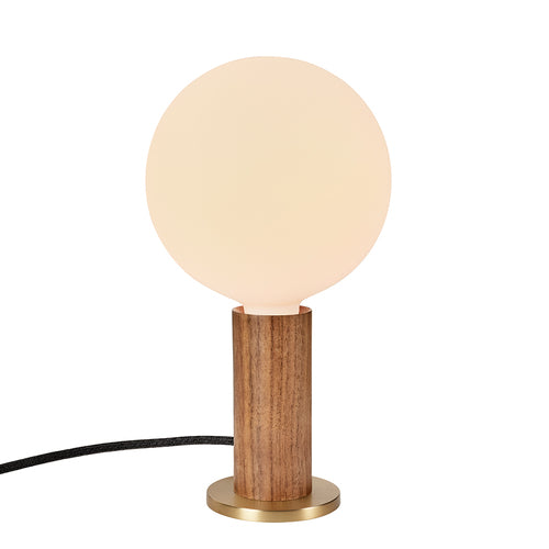 Knuckle Table Lamp & Sphere IV Bulb