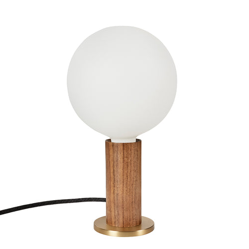 Knuckle Table Lamp & Sphere IV Bulb