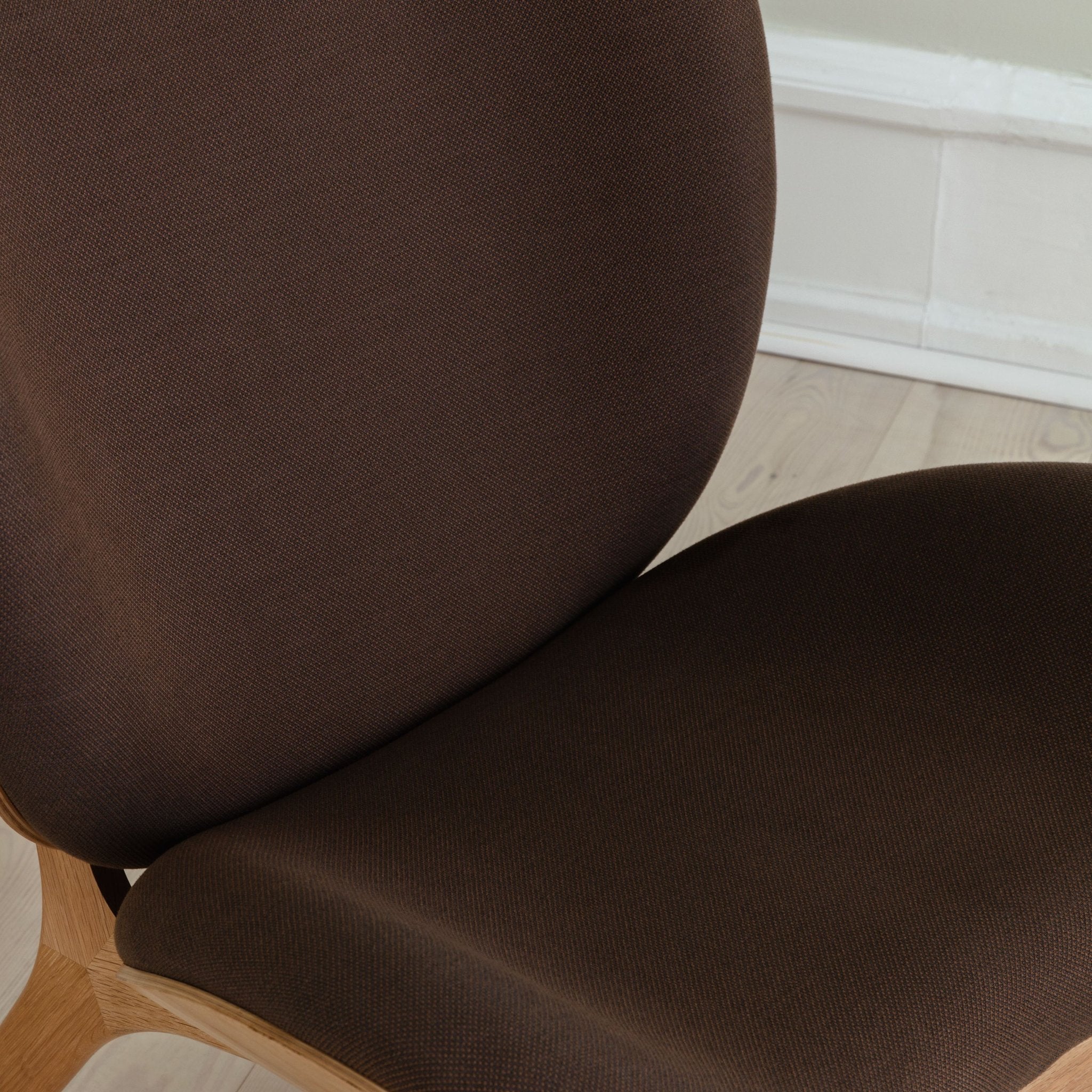 UMAGE A Conversation Piece Lounge Chair, Low, Oak