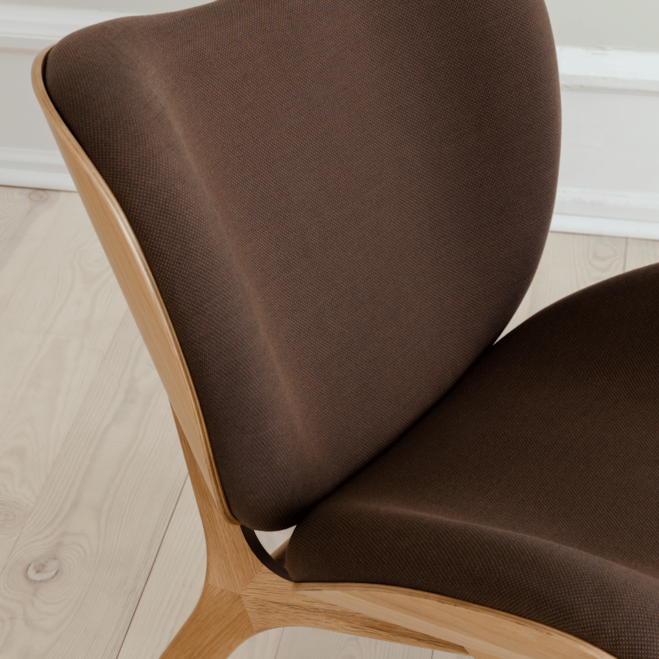 UMAGE A Conversation Piece Lounge Chair, Low, Oak