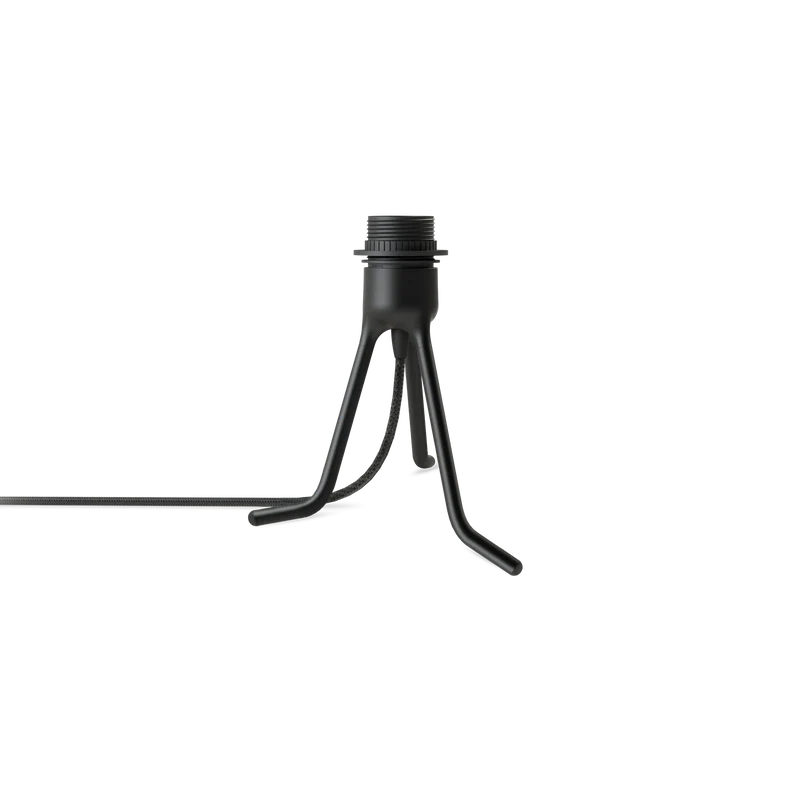 UMAGE Silvia White Mini Tripod Table Lamp with Adjustable Stand