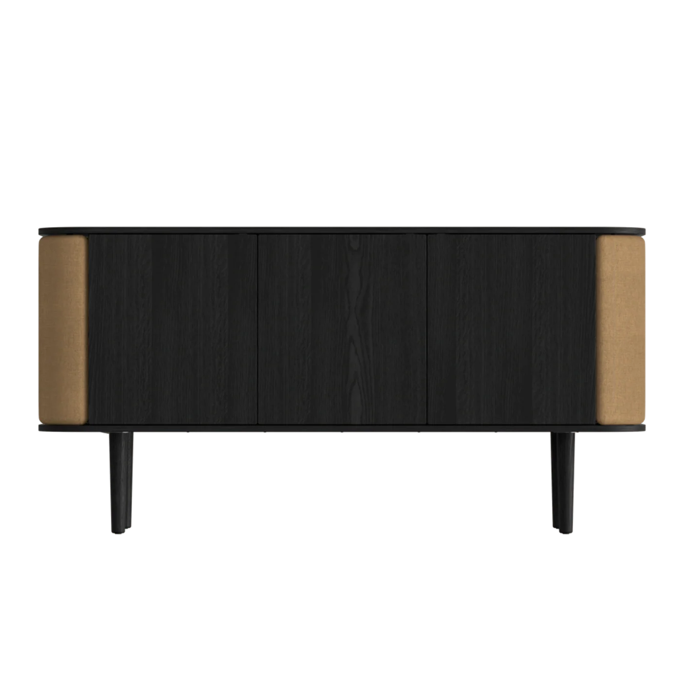 UMAGE Treasures Cabinet 3 Doors, Black Oak