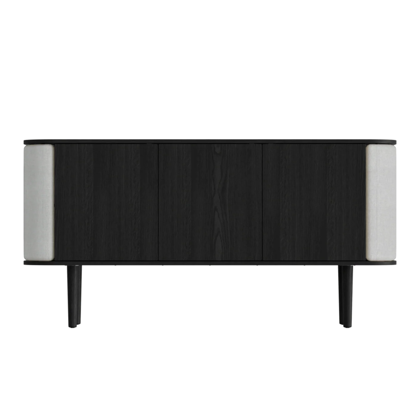 UMAGE Treasures Cabinet 3 Doors, Black Oak