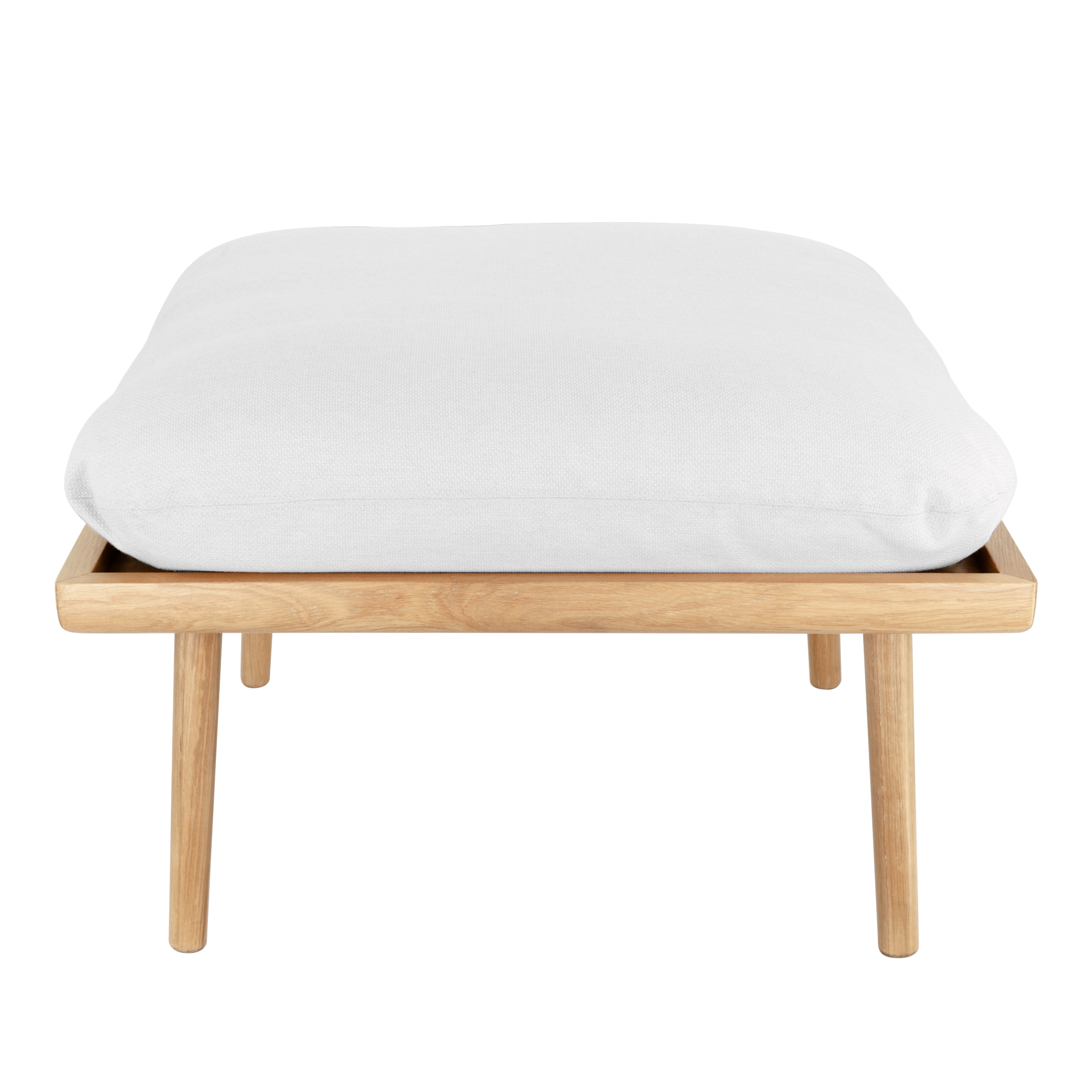 UMAGE Lounge Around Shuffle Ottoman, Oak