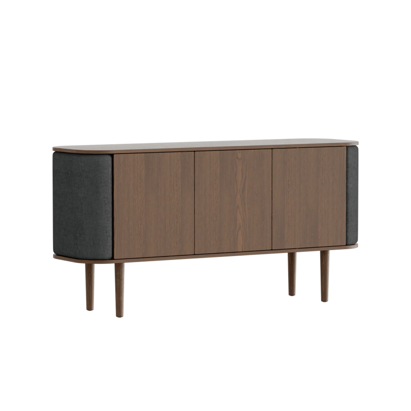 UMAGE Treasures Cabinet 3 Doors, Dark Oak