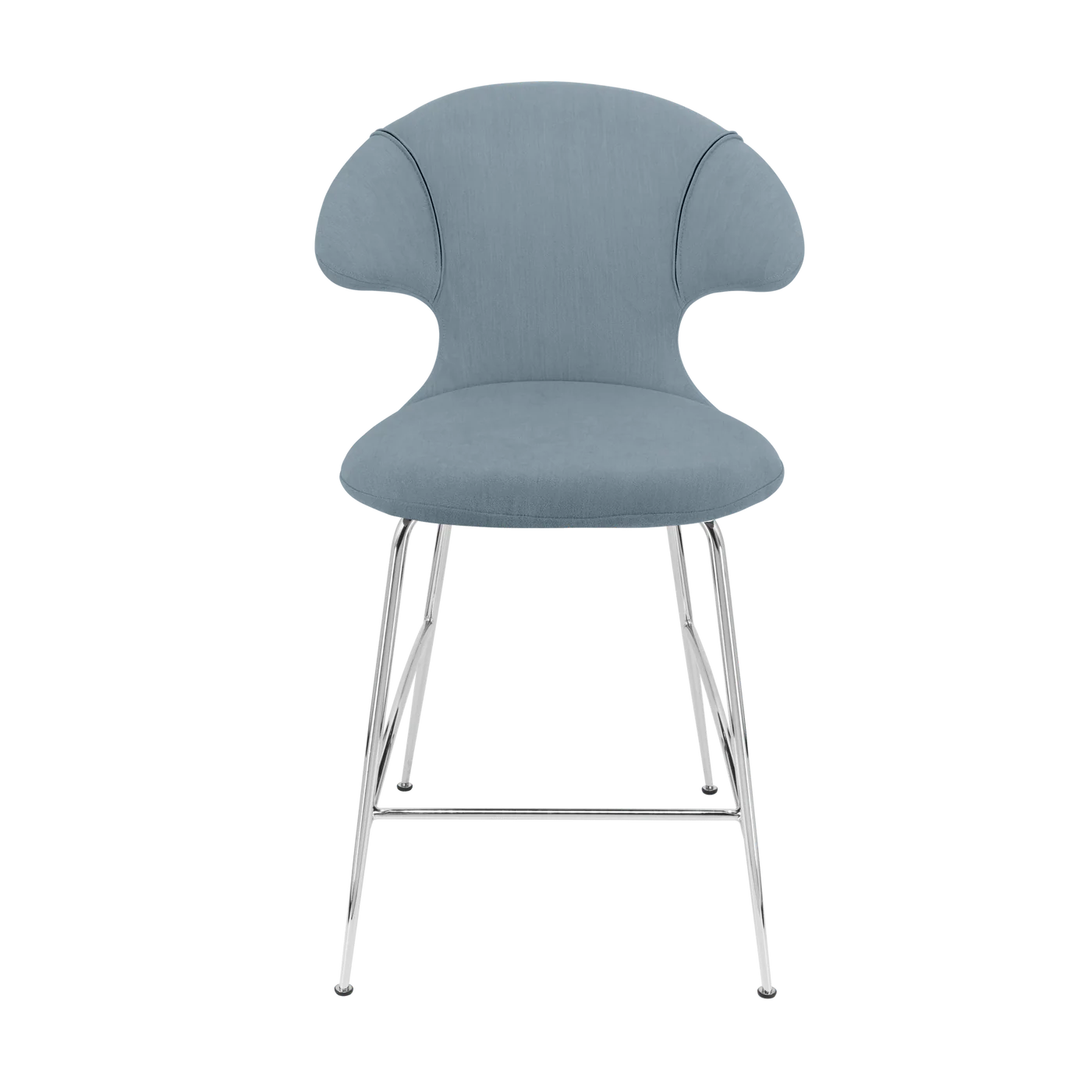 UMAGE Time Flies Counter Stool, Chrome Legs