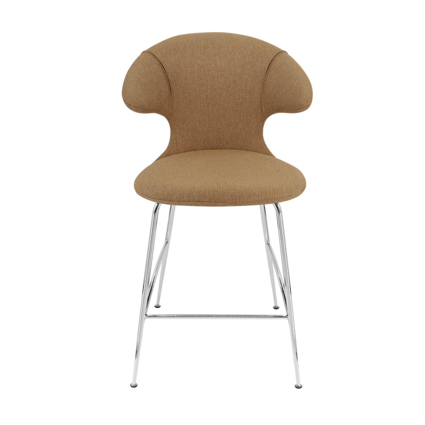 UMAGE Time Flies Counter Stool, Chrome Legs