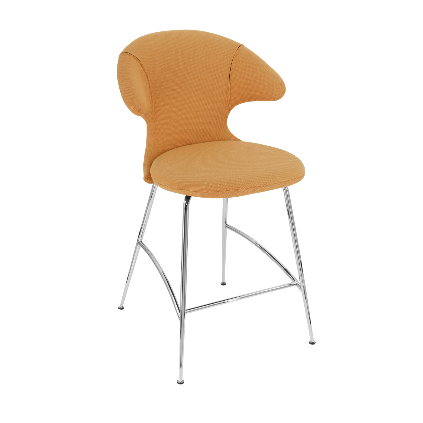 UMAGE Time Flies Counter Stool, Chrome Legs