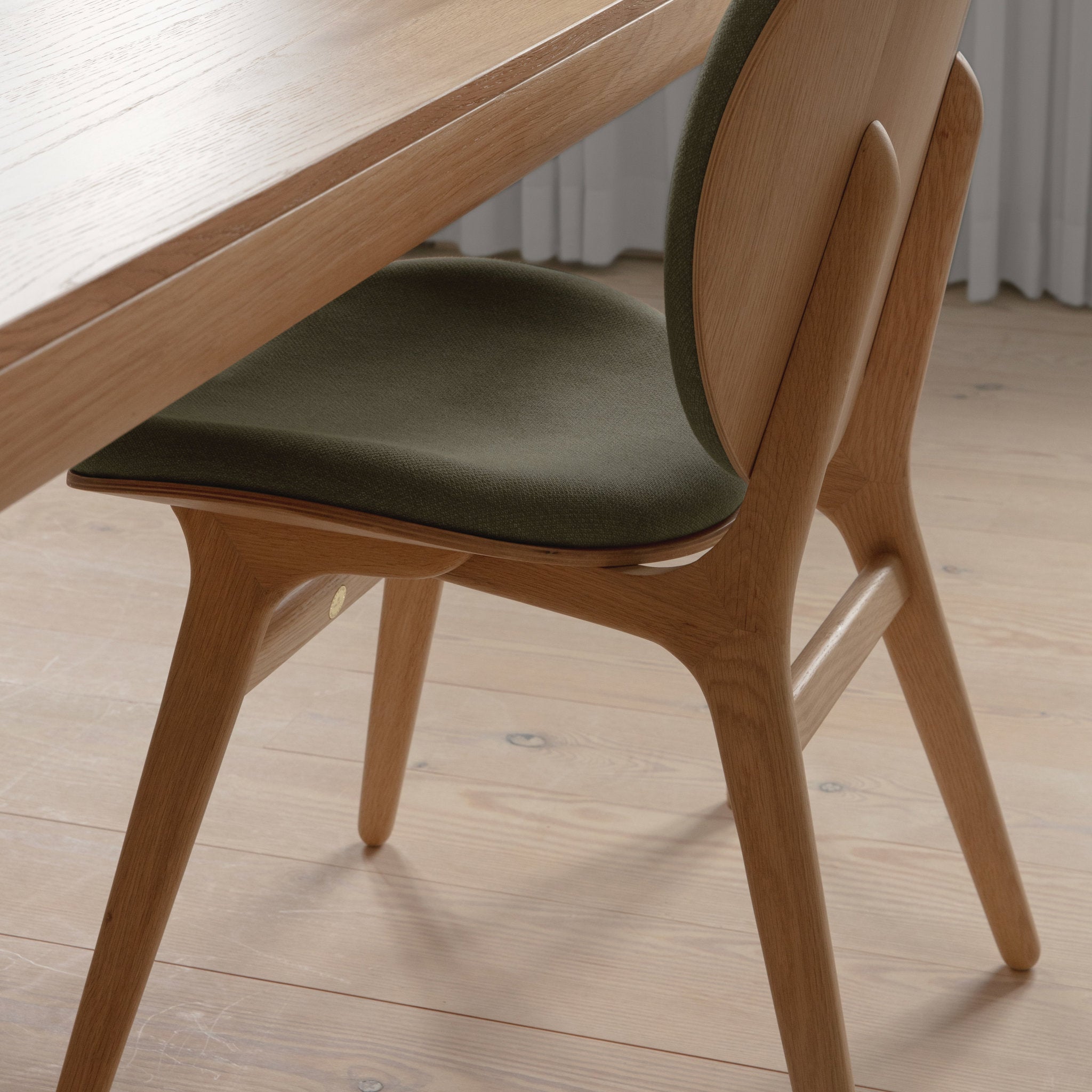 UMAGE A Conversation Piece Dining Chair, Oak
