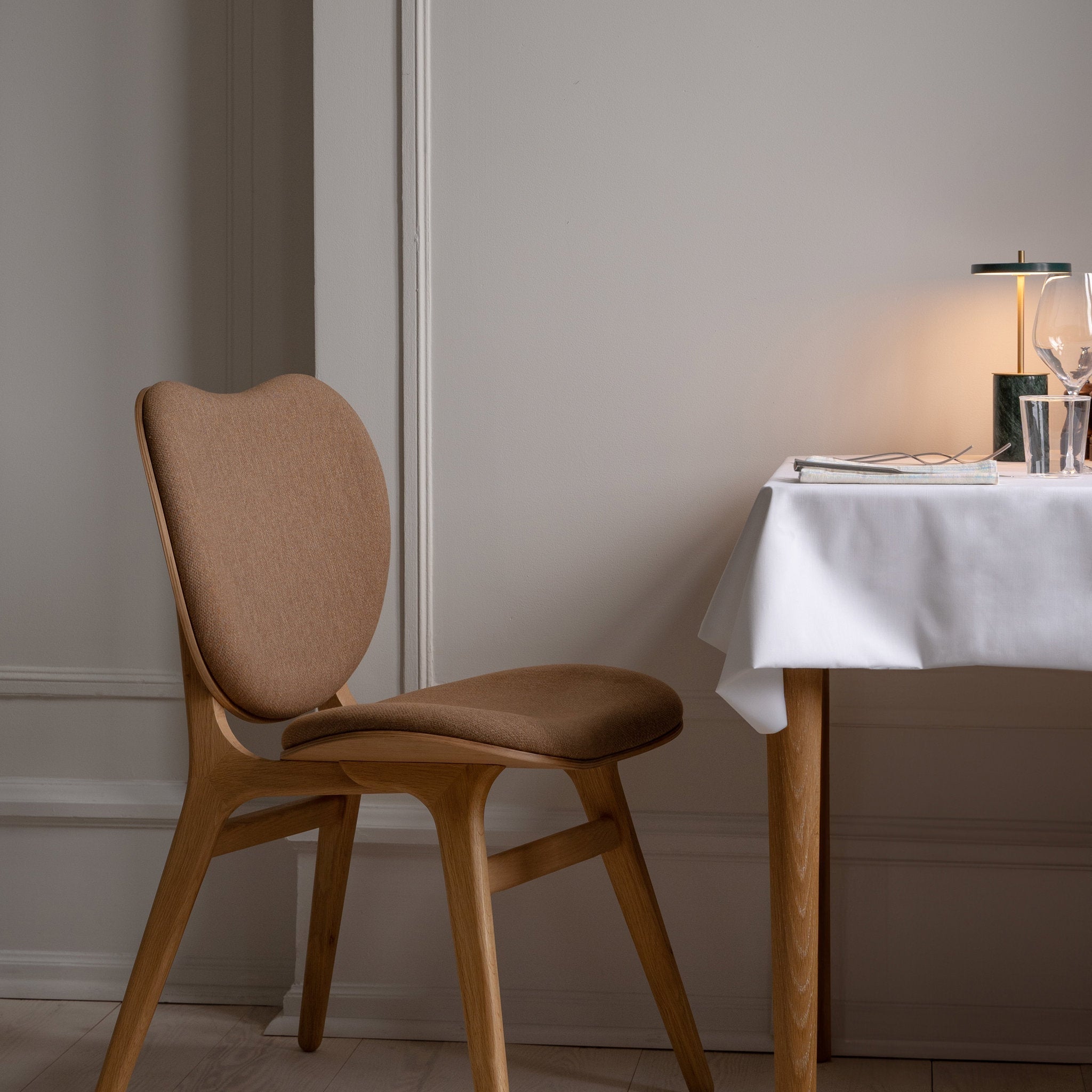 UMAGE A Conversation Piece Dining Chair, Oak