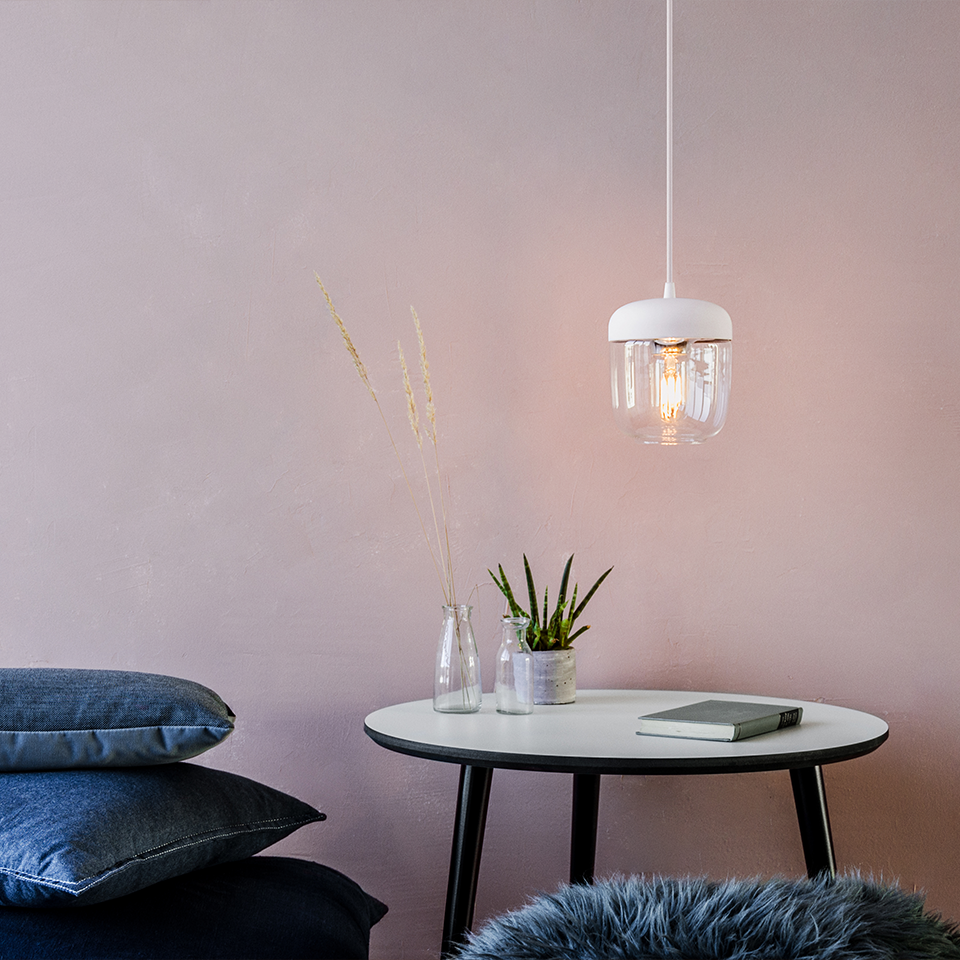 UMAGE Acorn Hardwired Pendant with LED Bulb