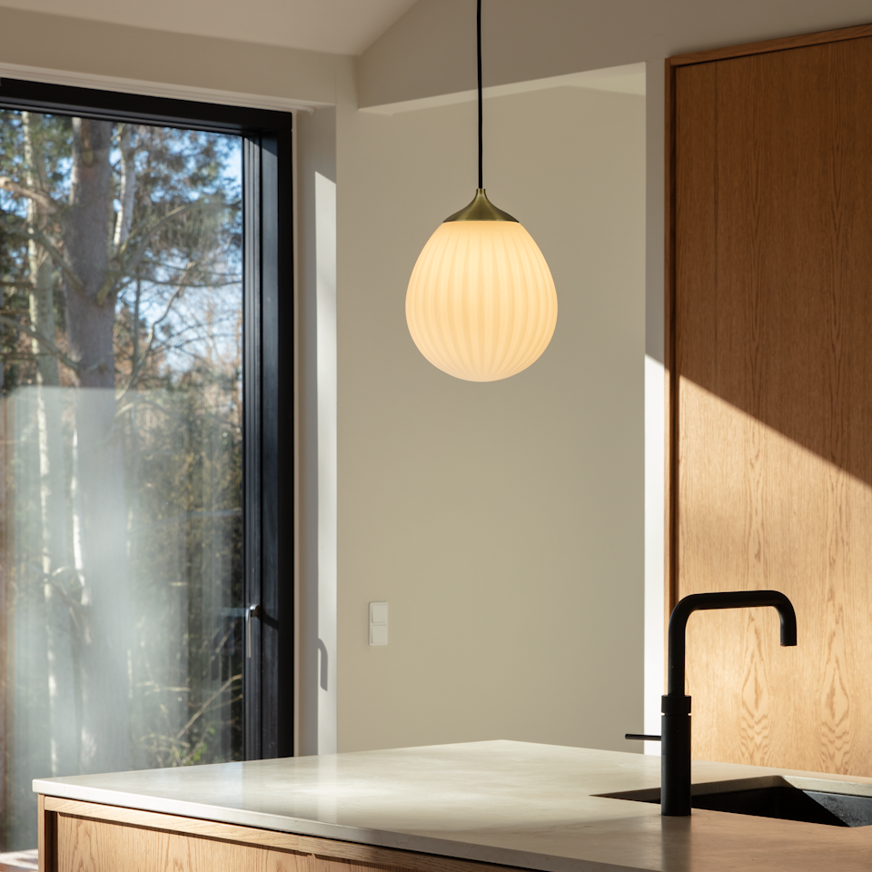 UMAGE Around The World Hardwired Pendant, Mini Lampshade