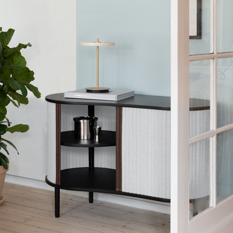 UMAGE Audacious Cabinet, Black Oak