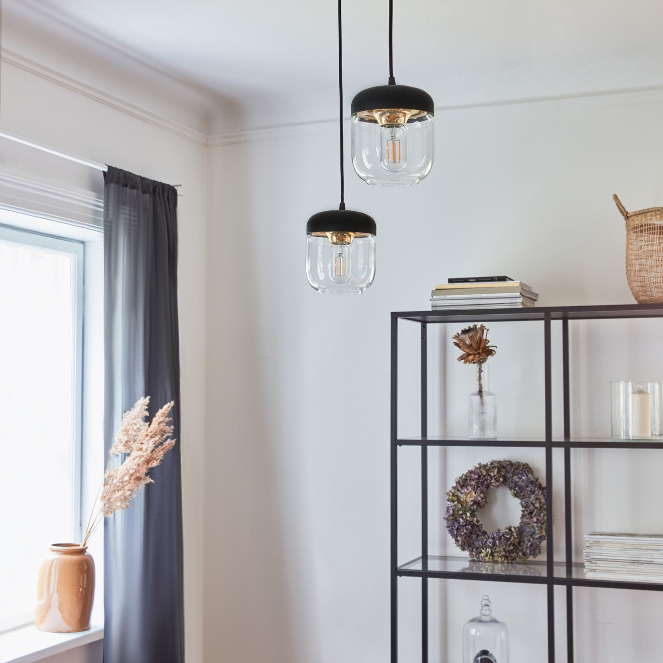 UMAGE Acorn Hardwired Pendant with LED Bulb