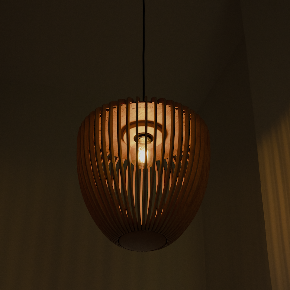 UMAGE Clava Wood Lampshade