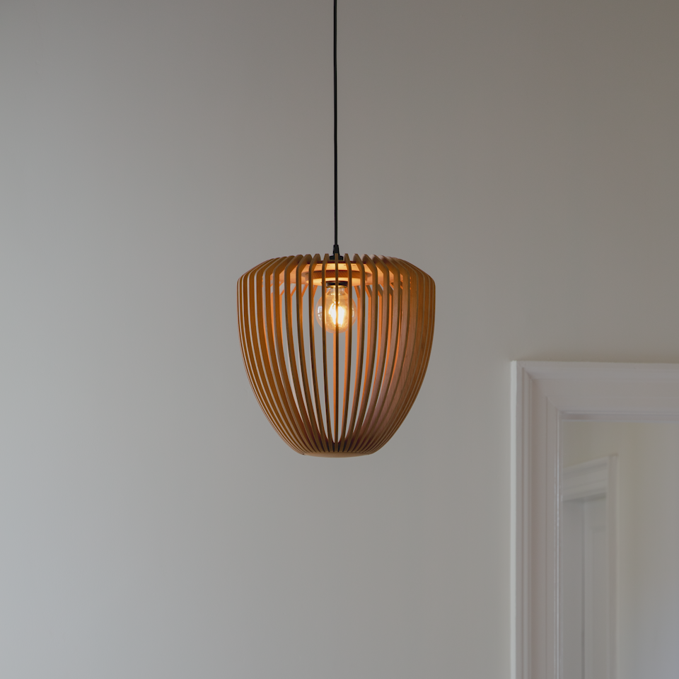 UMAGE Clava Wood Lampshade