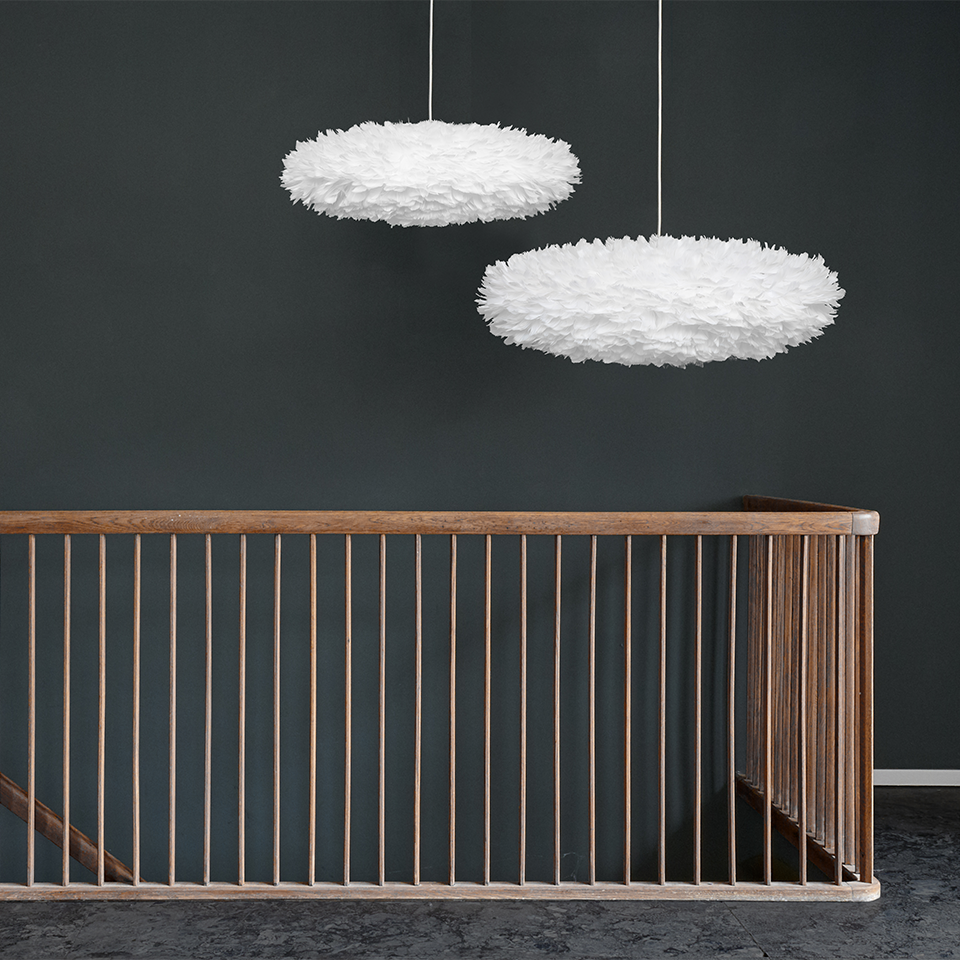 UMAGE Eos Esther Plug-In Pendant, Medium Lampshade