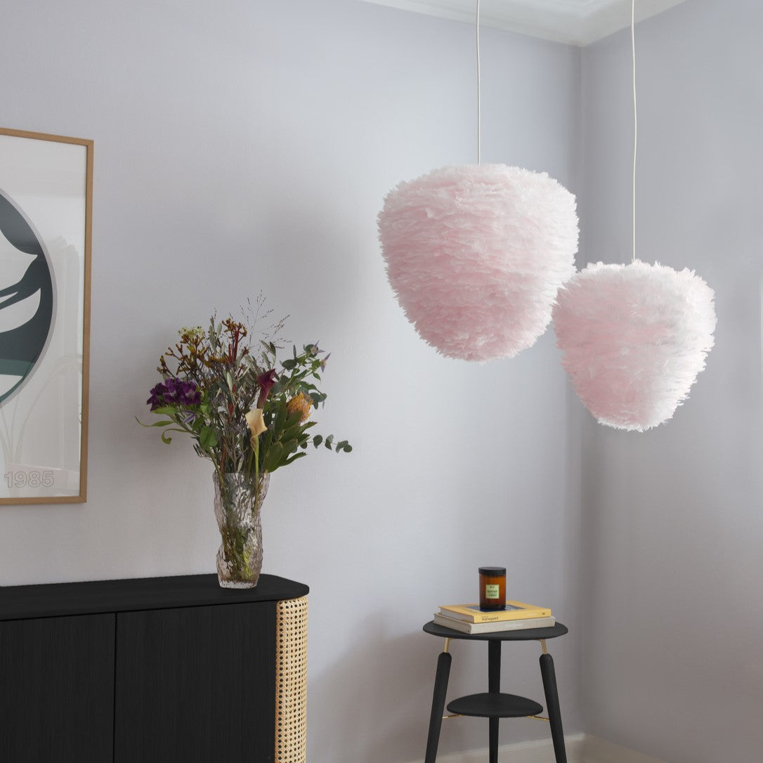 UMAGE Eos Evia Hardwired Pendant, Large Lampshade