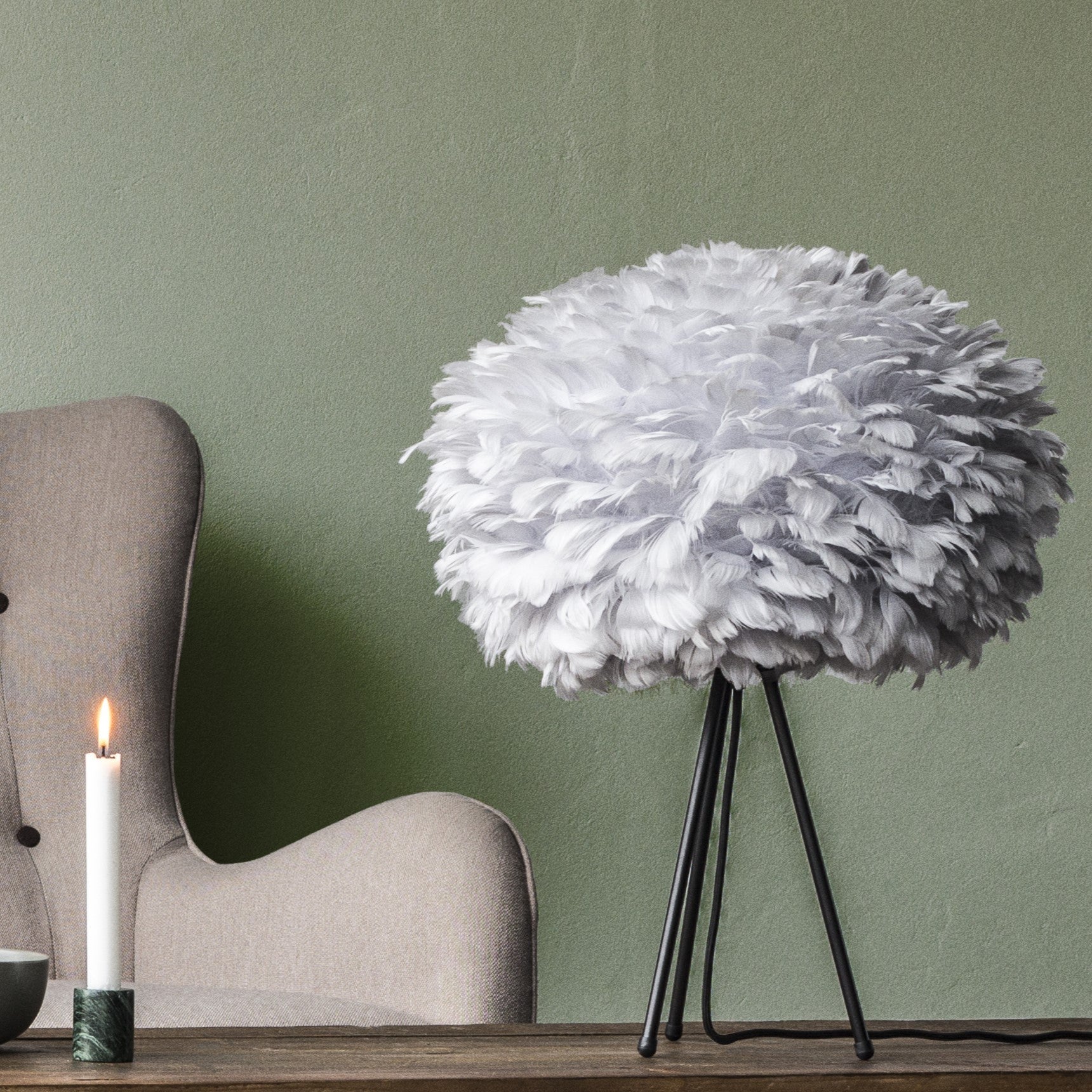 UMAGE Eos Lampshade, Light Gray