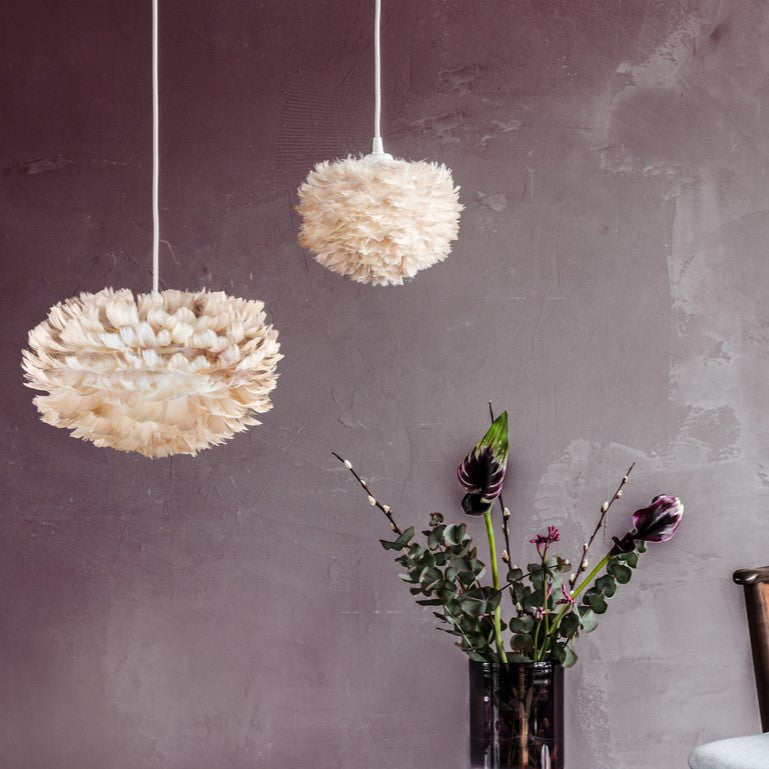 UMAGE Eos Hardwired Pendant, Light Brown