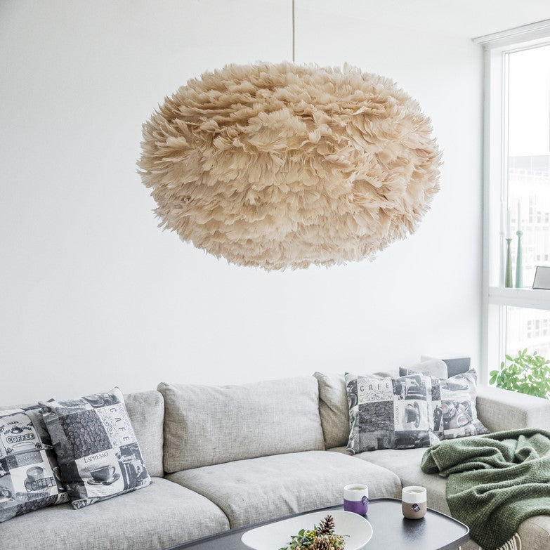 UMAGE Eos Hardwired Pendant, Light Brown