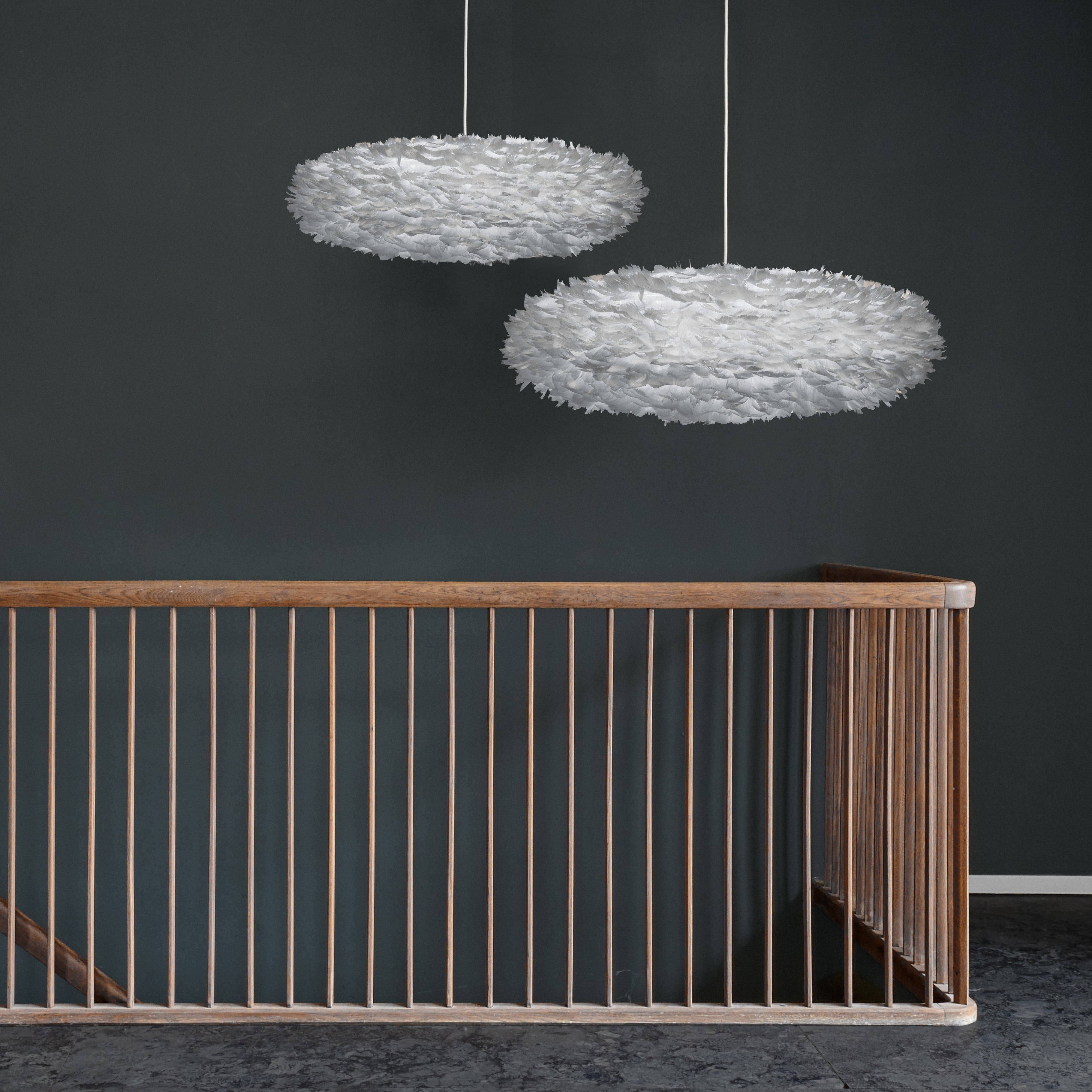 UMAGE Eos Esther Hardwired Pendant, Medium Lampshade