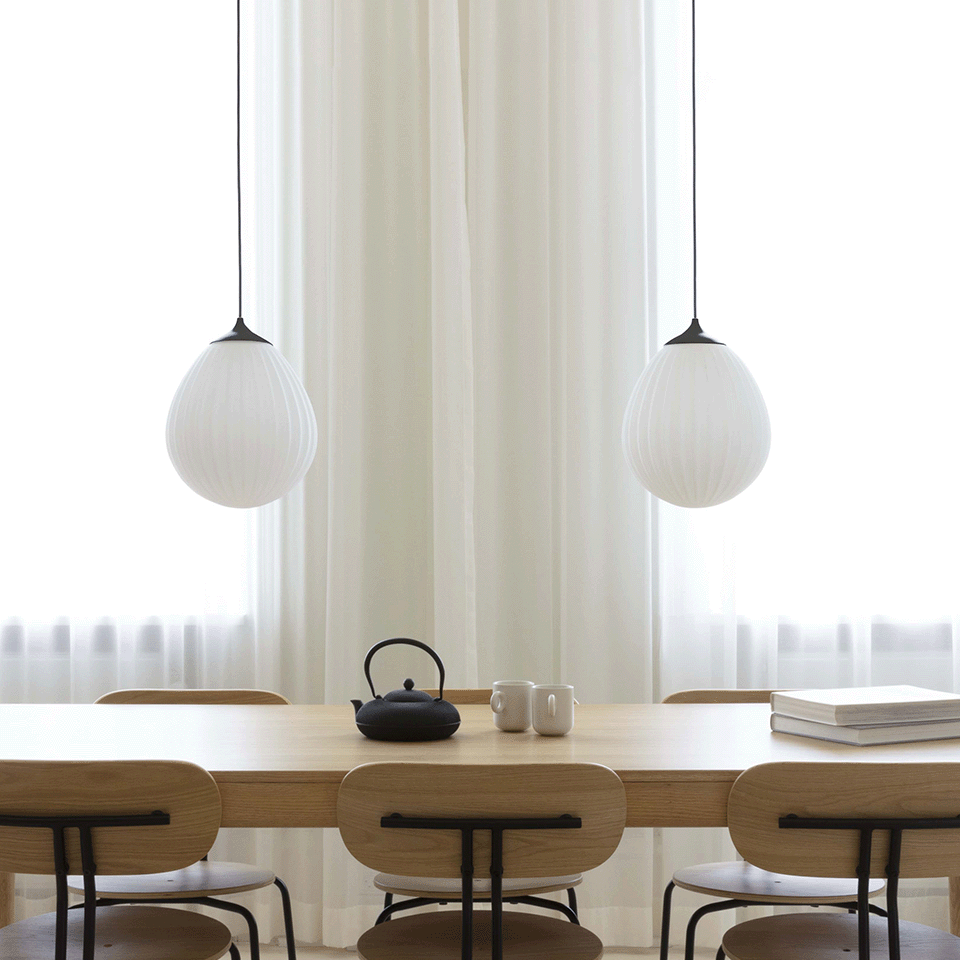 UMAGE Around The World Hardwired Pendant, Medium Lampshade