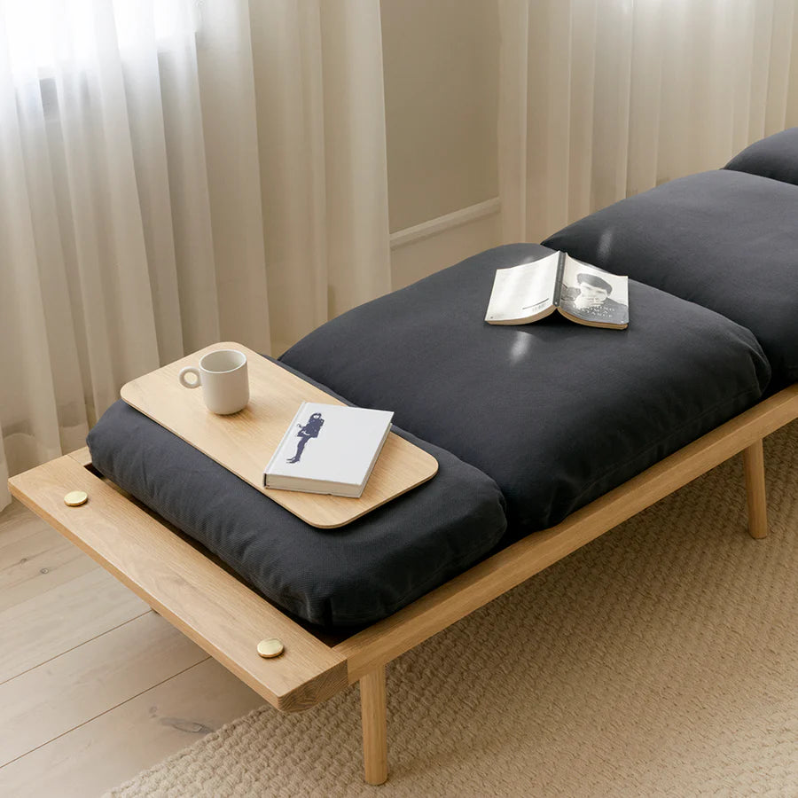 UMAGE Lounge Around Daybed, Horizons, Oak