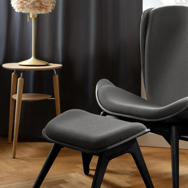 UMAGE The Reader Ottoman, Dark Oak