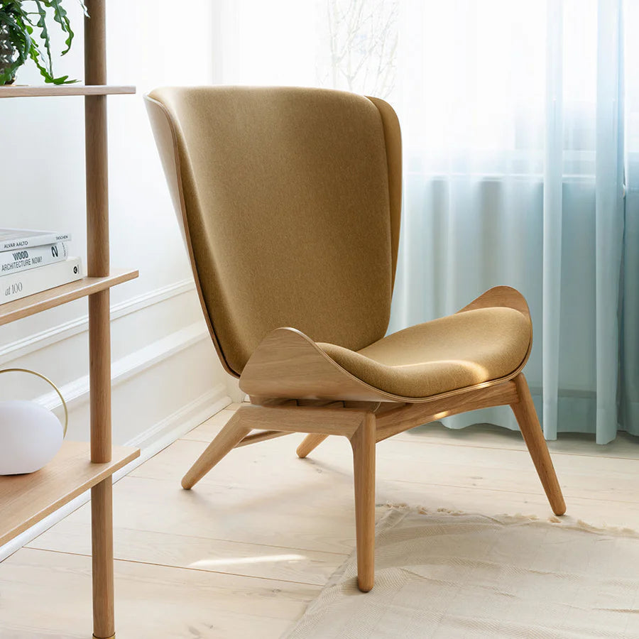 UMAGE The Reader Wing Chair, Oak