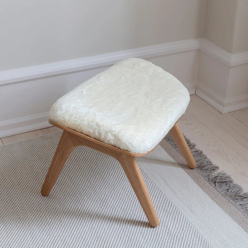UMAGE The Reader Ottoman, Oak