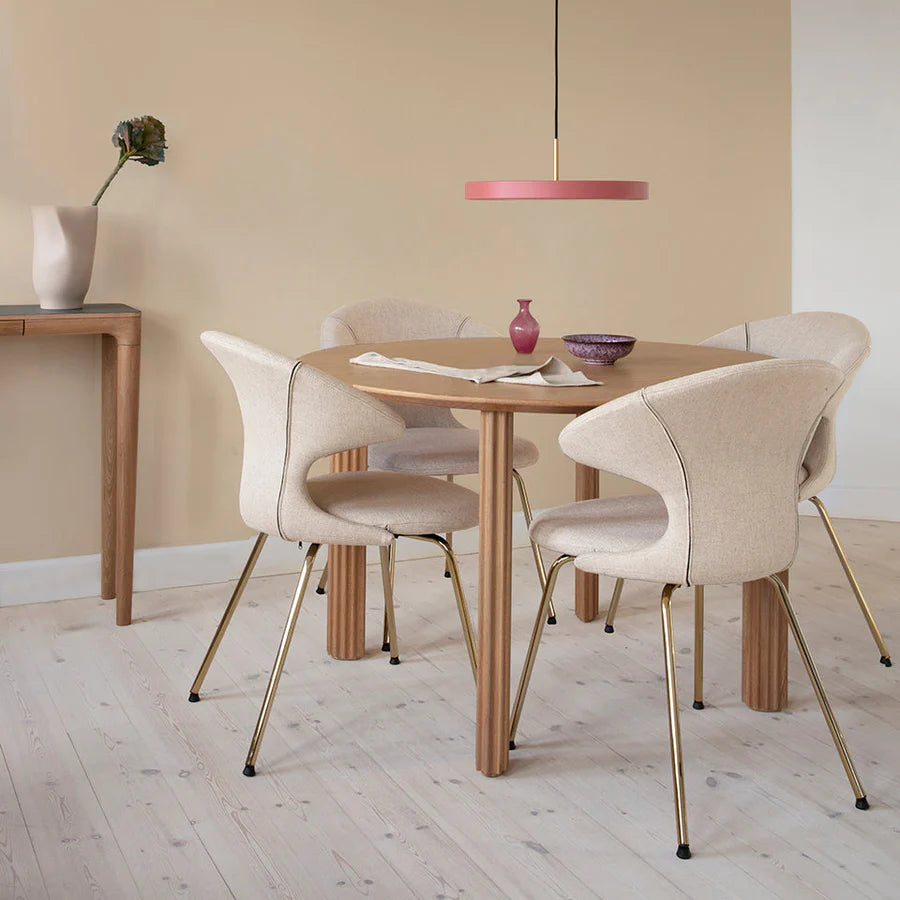 UMAGE Time Flies Chair, Horizons, Brass Legs
