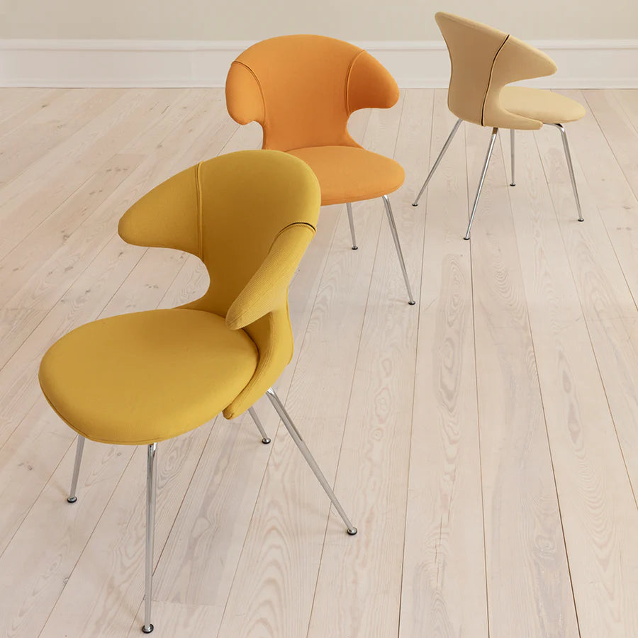 UMAGE Time Flies Chair, Horizons, Chrome Legs