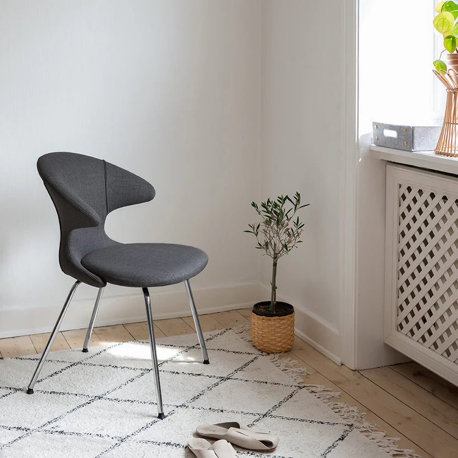 UMAGE Time Flies Chair, Horizons, Chrome Legs