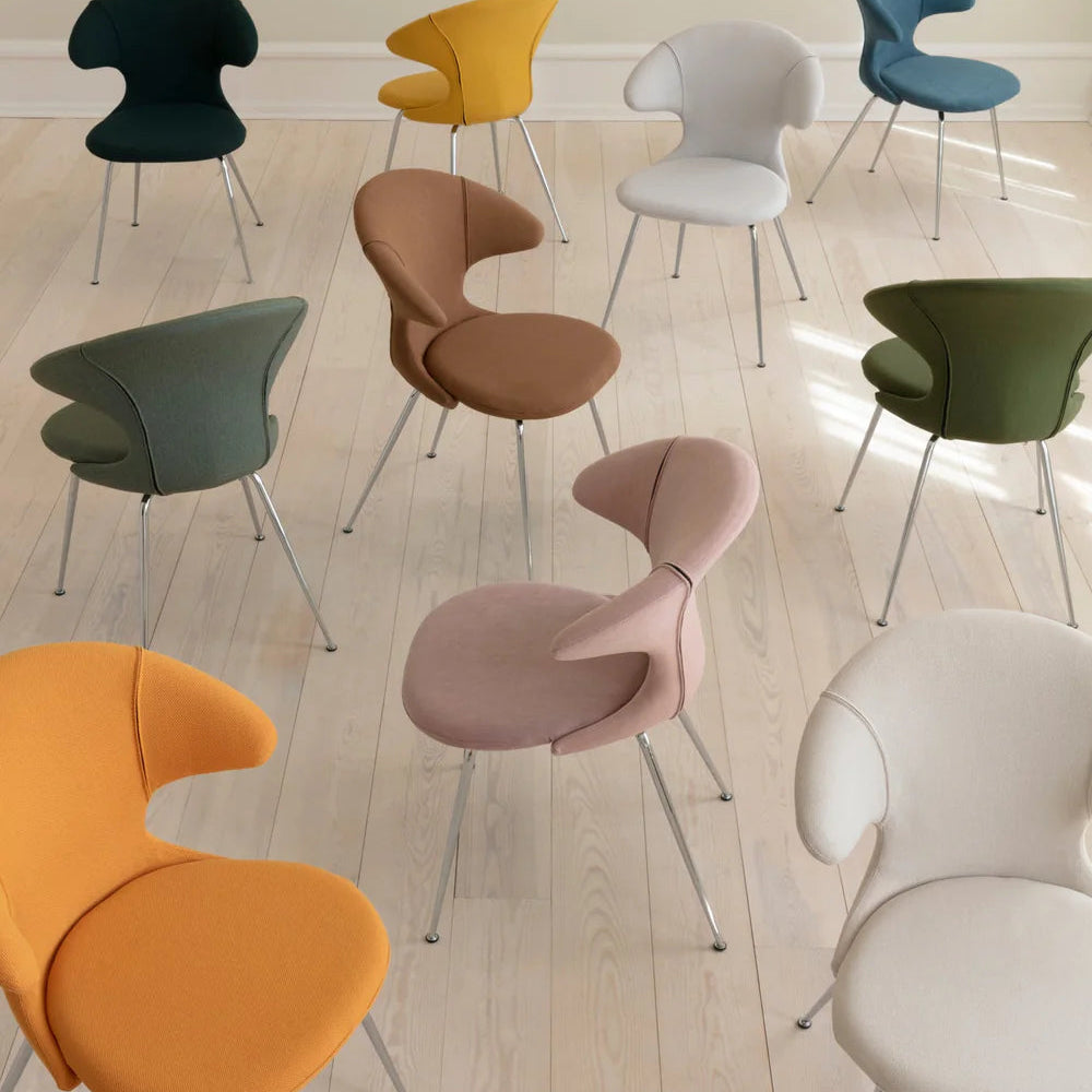 UMAGE Time Flies Chair, Horizons, Chrome Legs