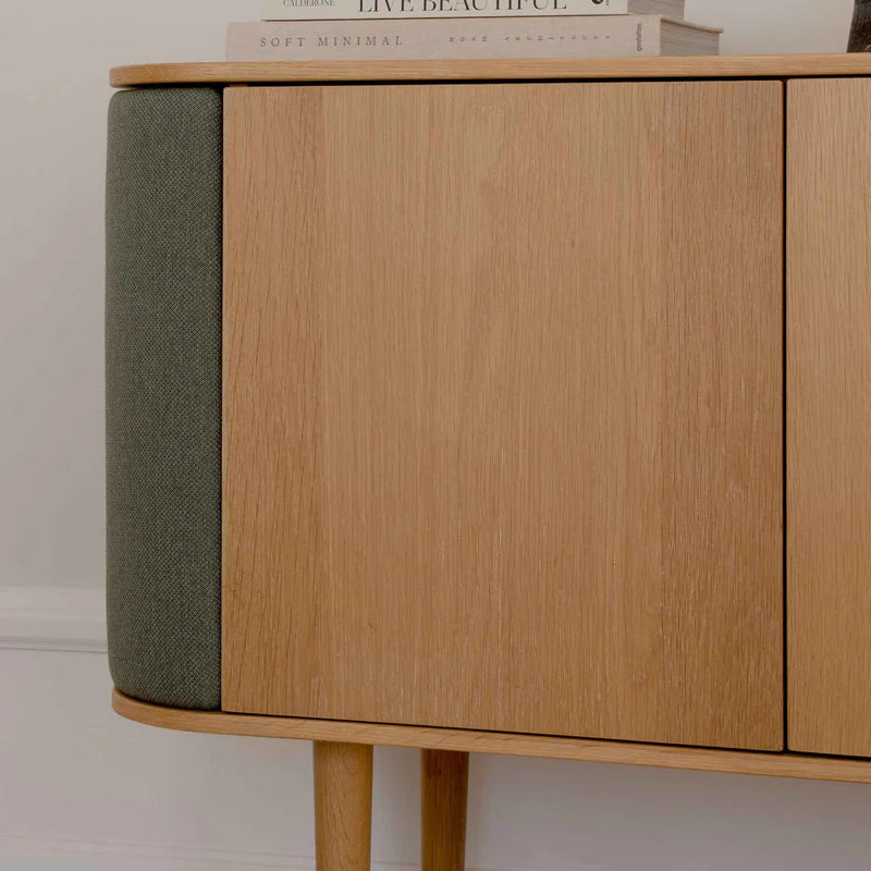 UMAGE Treasures Cabinet 3 Doors, Oak