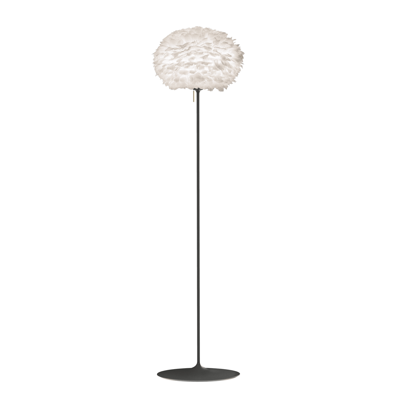 UMAGE Eos Santé Floor Lamp, White Lampshade