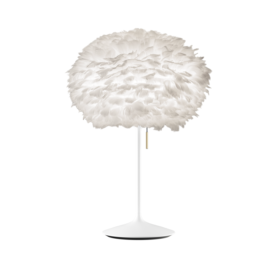 UMAGE Eos Santé Table Lamp, White Lampshade