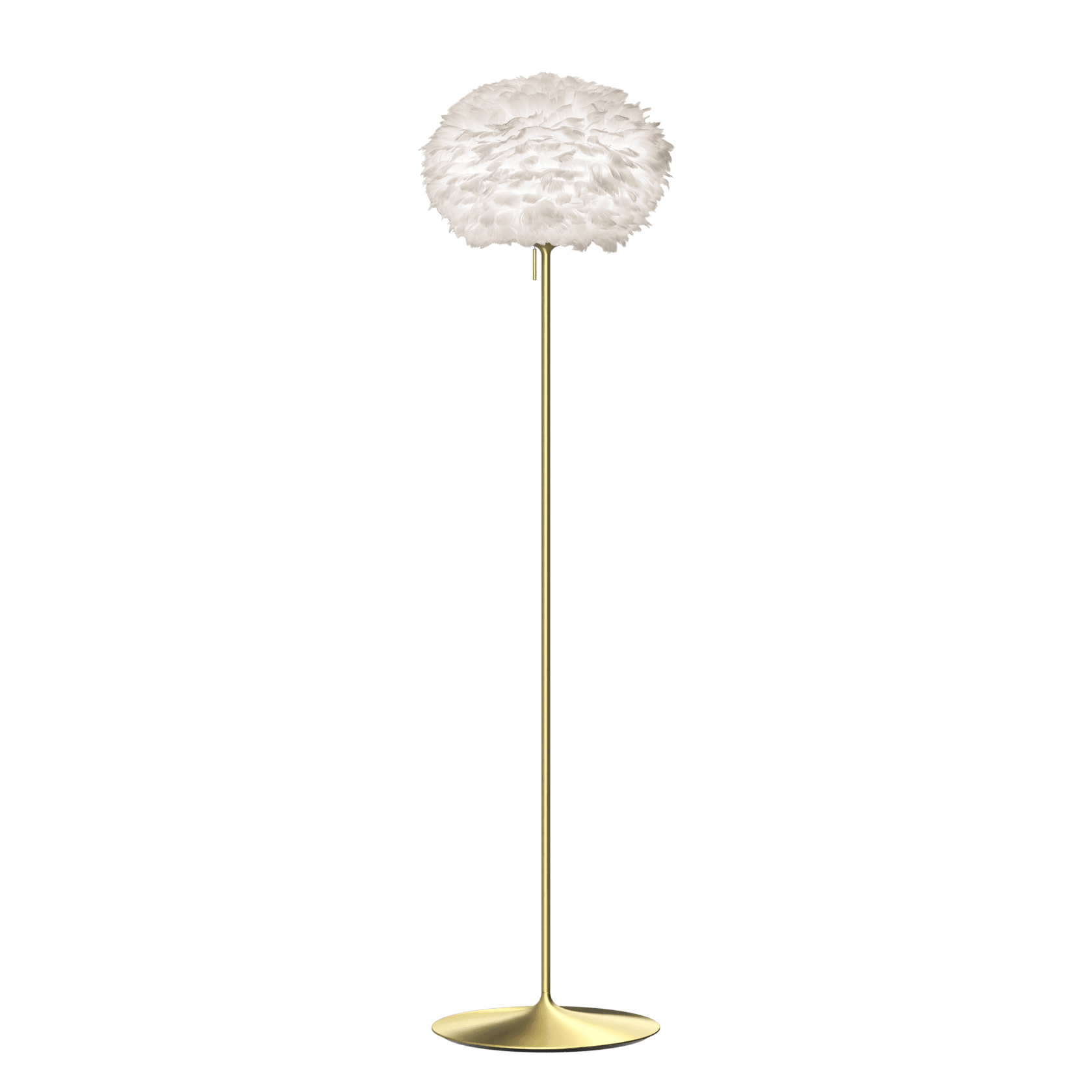 UMAGE Eos Santé Floor Lamp, White Lampshade