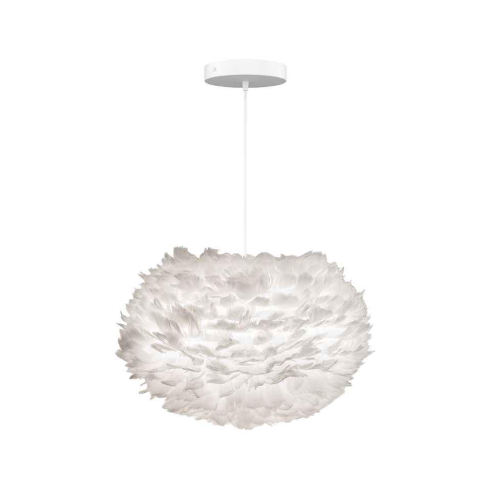 UMAGE Eos Hardwired Pendant, White