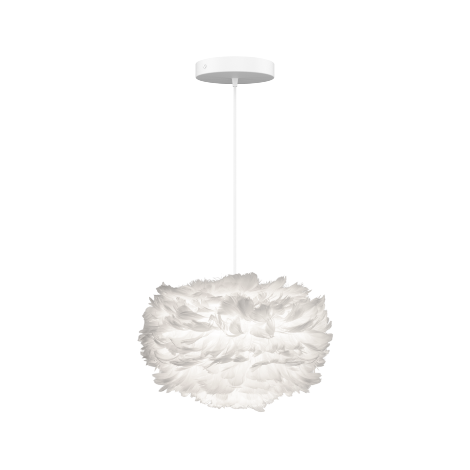 UMAGE Eos Hardwired Pendant, White