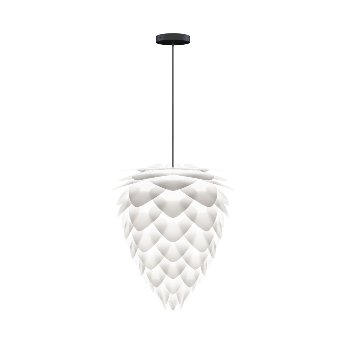 UMAGE Conia White Hardwired Pendant, Medium