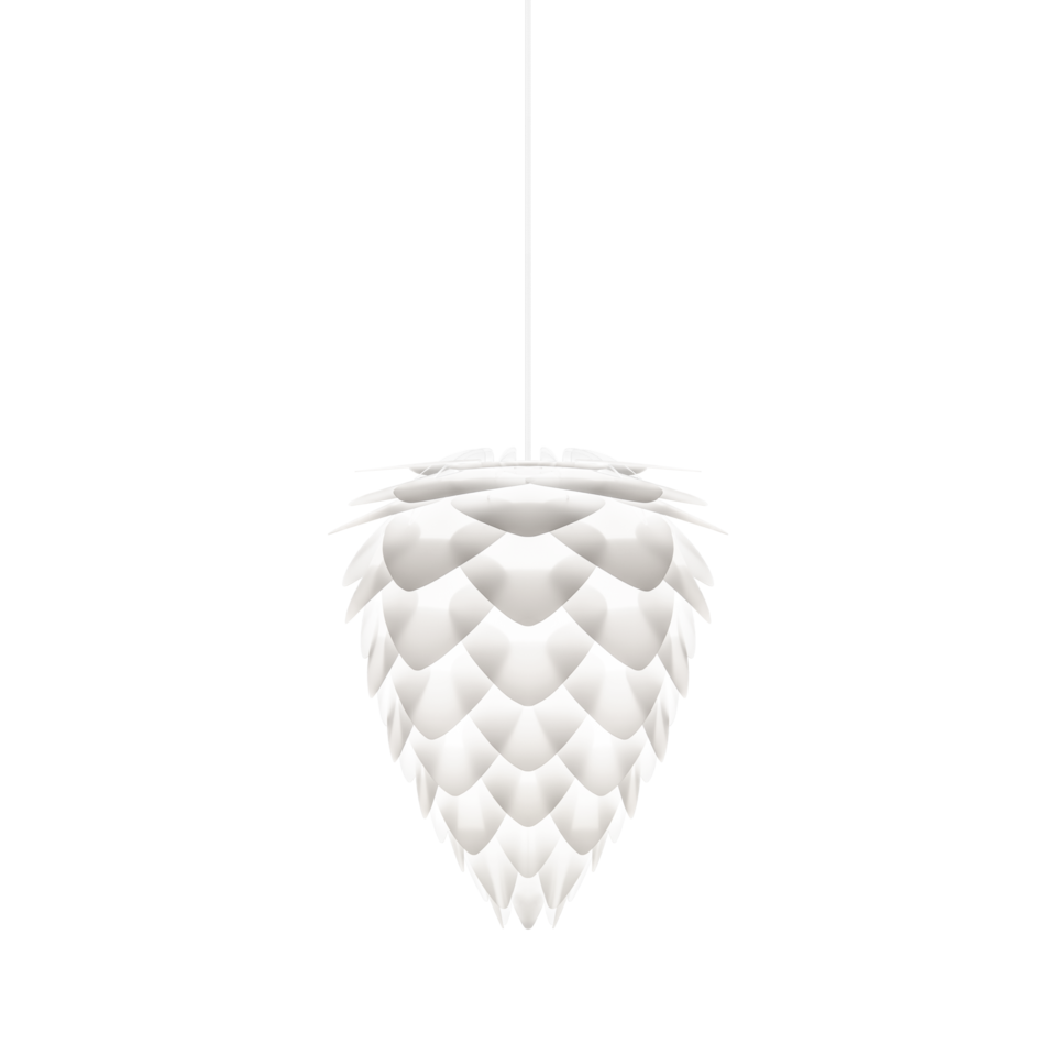 UMAGE Conia White Plug-In Pendant, Mini